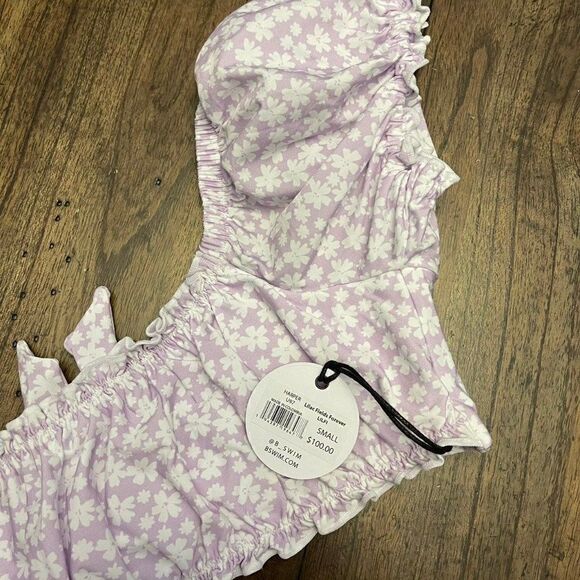 B. Swim X Elizabeth Turner | Ryan & Harper Liliac Fields Bikini Set - Picture 8 of 12